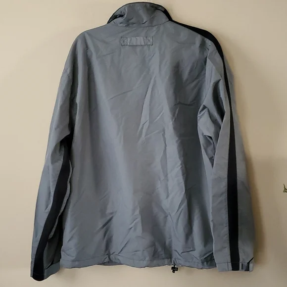 Tommy Hilfiger Gray Nylon Jacket Size XL Vintage - Picture 2 of 10